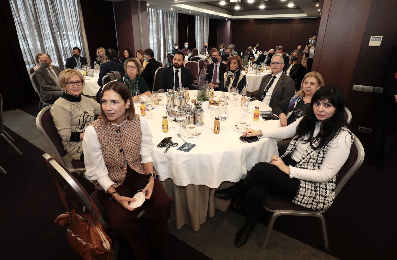 Fotos: La exminitra Magdalena Valerio, en el Foro Económico de El Norte