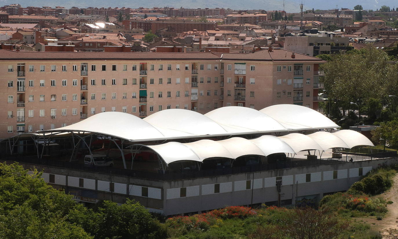 Actual estación de autobuses de Segovia.