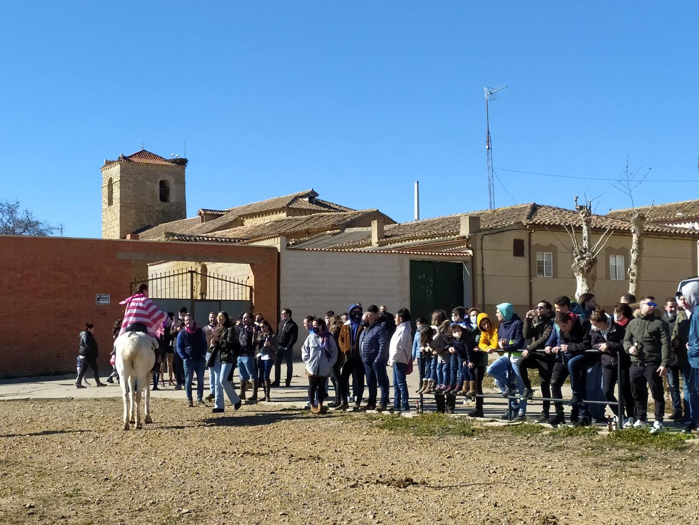 Carrera de cintas a caballo de Villagarcía de Campos y Tordehumos. 