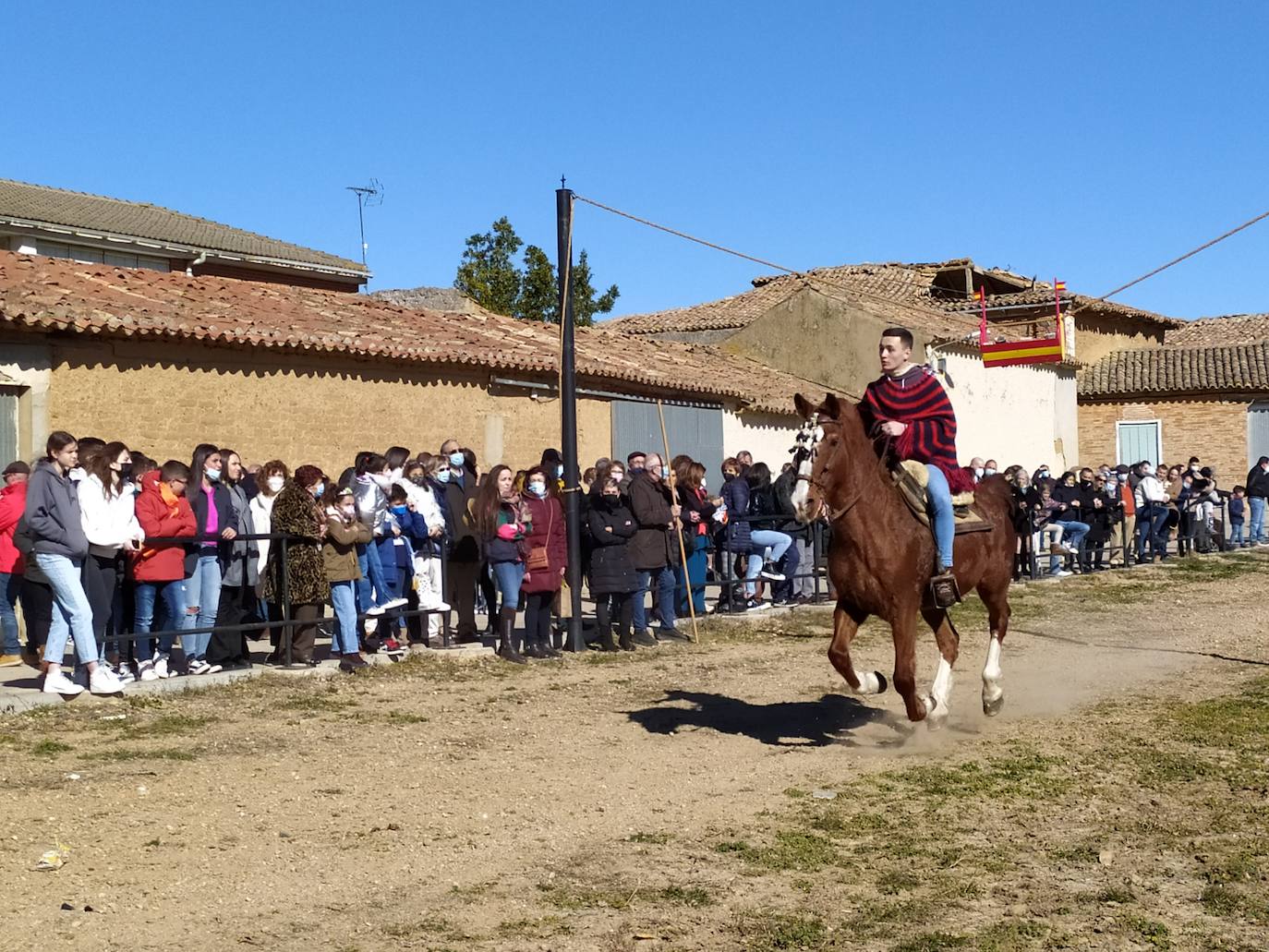 Carrera de cintas a caballo de Villagarcía de Campos y Tordehumos. 