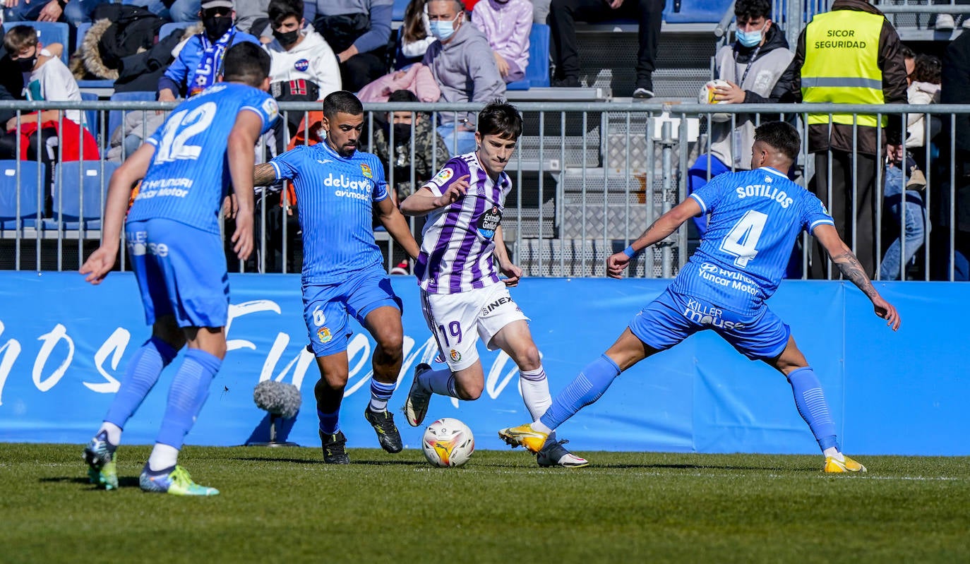 Fotos: Empate del Real Valladolid ante el Fuenlabrada (1/2)