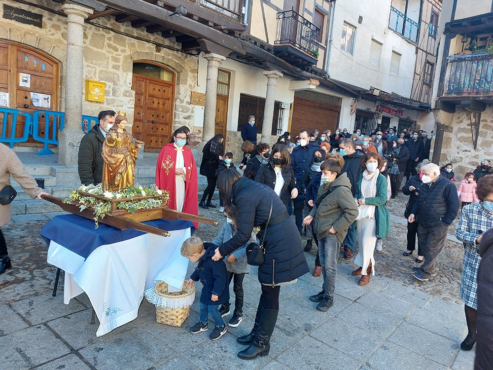 Festividad de Santa Águeda en San Esteban de la Sierra