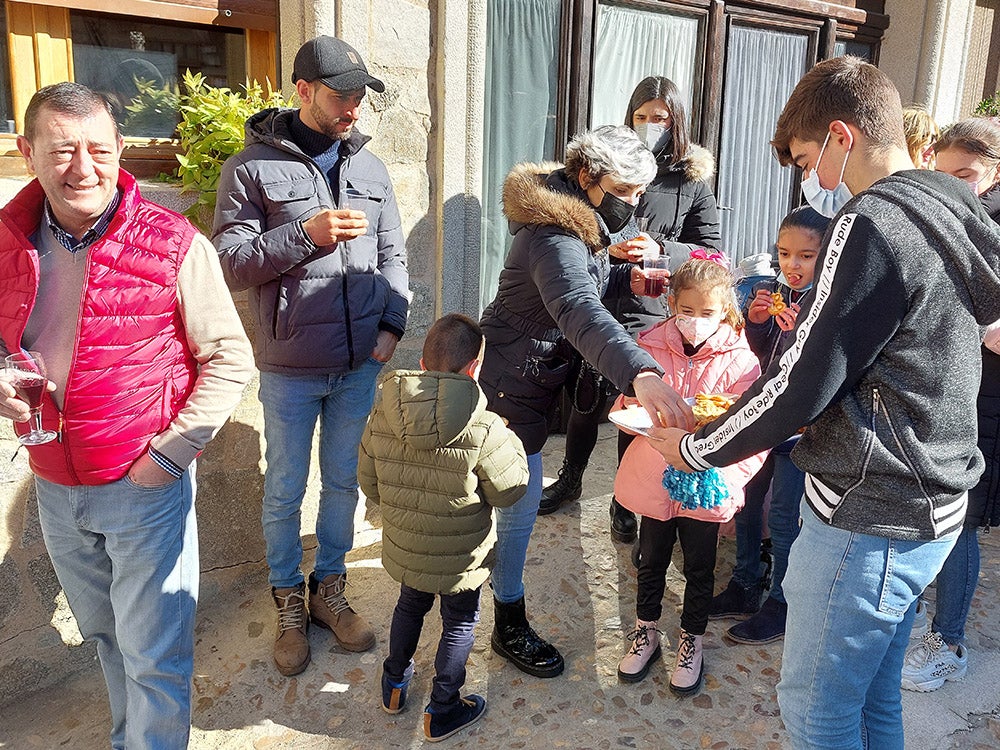 Festividad de Santa Águeda en San Esteban de la Sierra