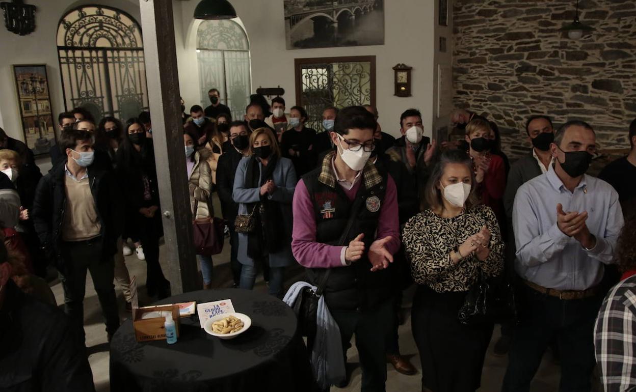 Público asistente a la inauguración de las Jornadas de la Matanza Típica de Guijuelo. 