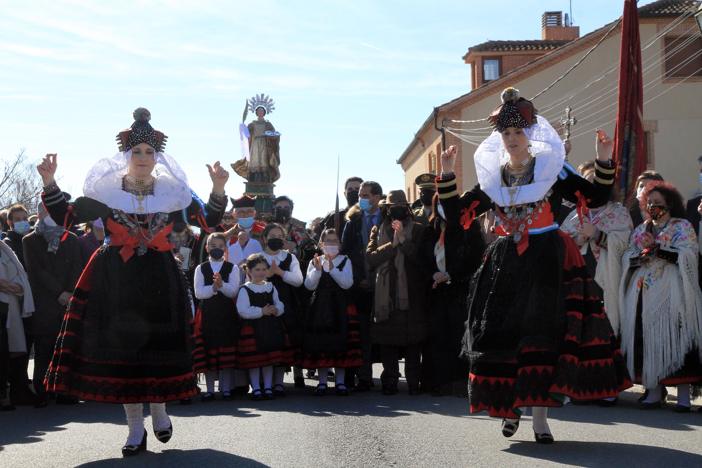 Celebración de Santa Águeda en Zamarramala.