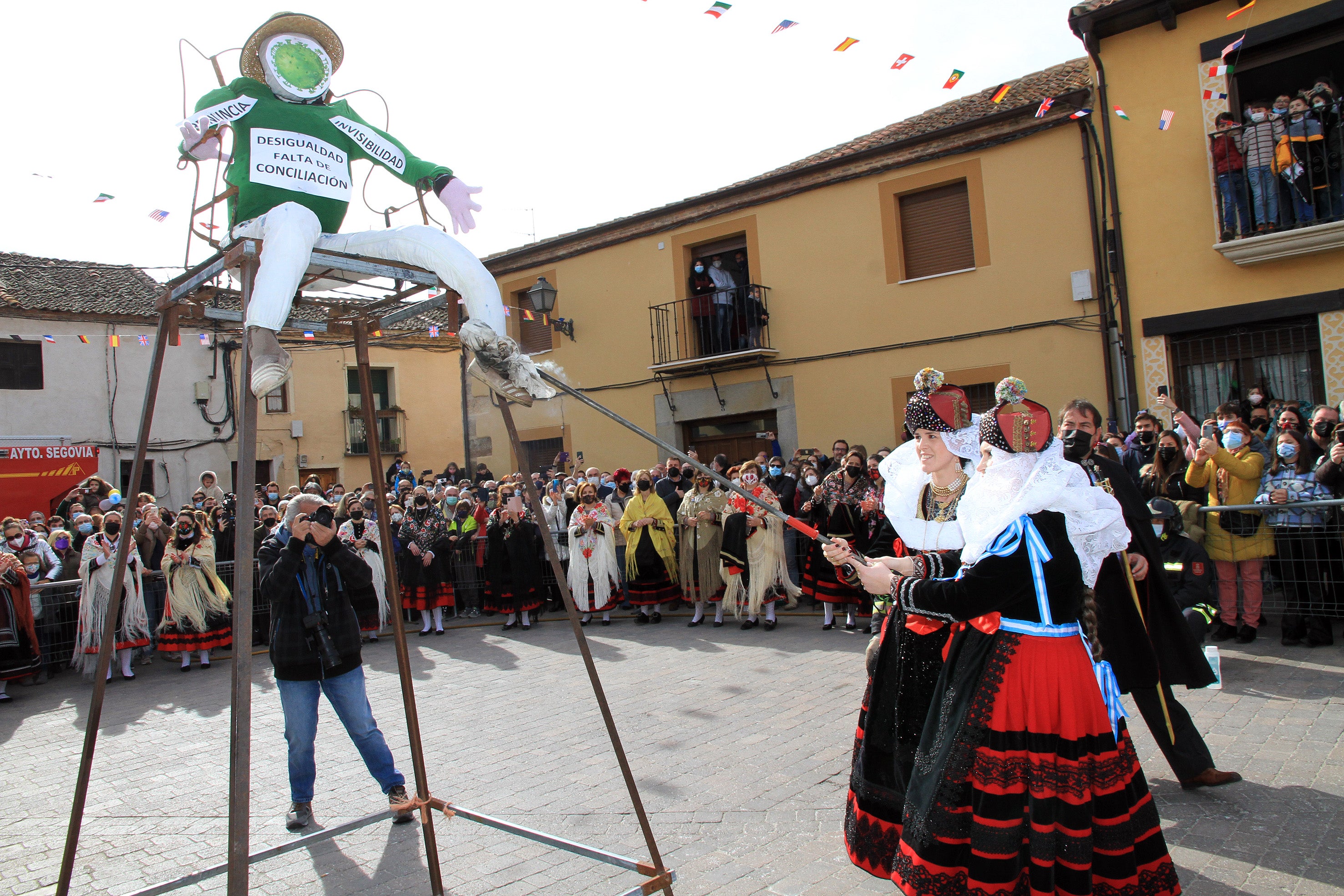 Celebración de Santa Águeda en Zamarramala.