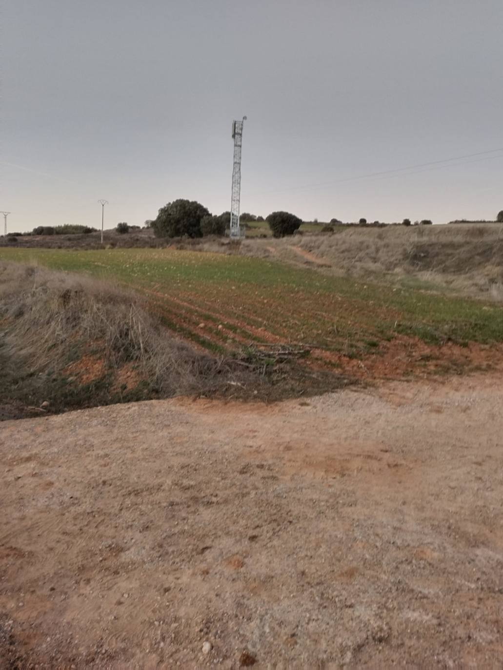 Antena colocada en la zona. 