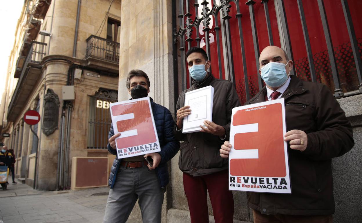 España Vaciada Salamanca. 