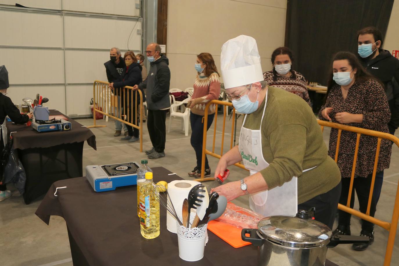 Fotos: Aspirantes a cocineros en Hornillos de Cerrato