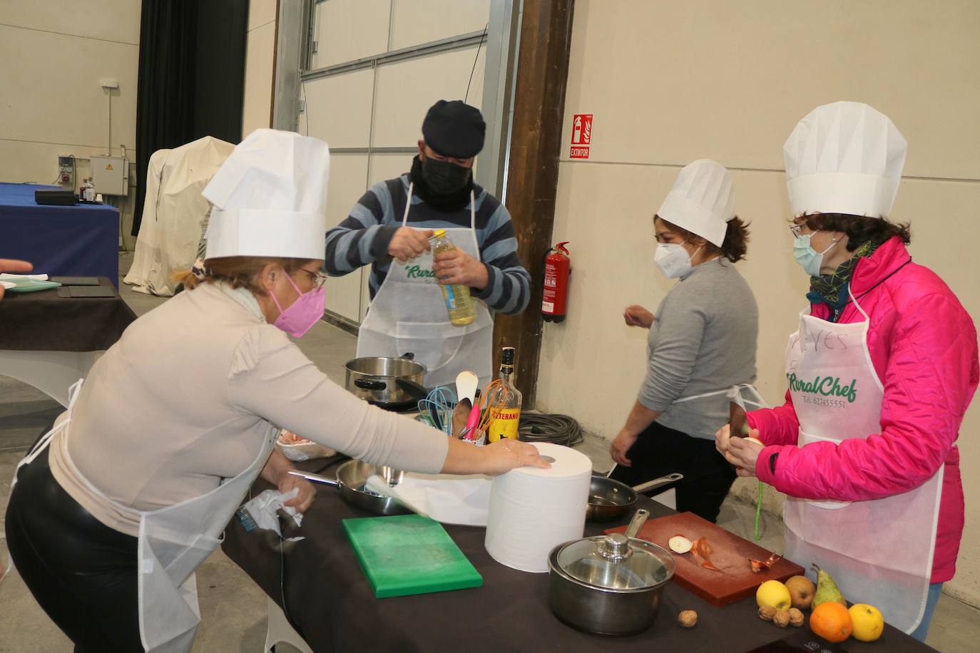 Fotos: Aspirantes a cocineros en Hornillos de Cerrato