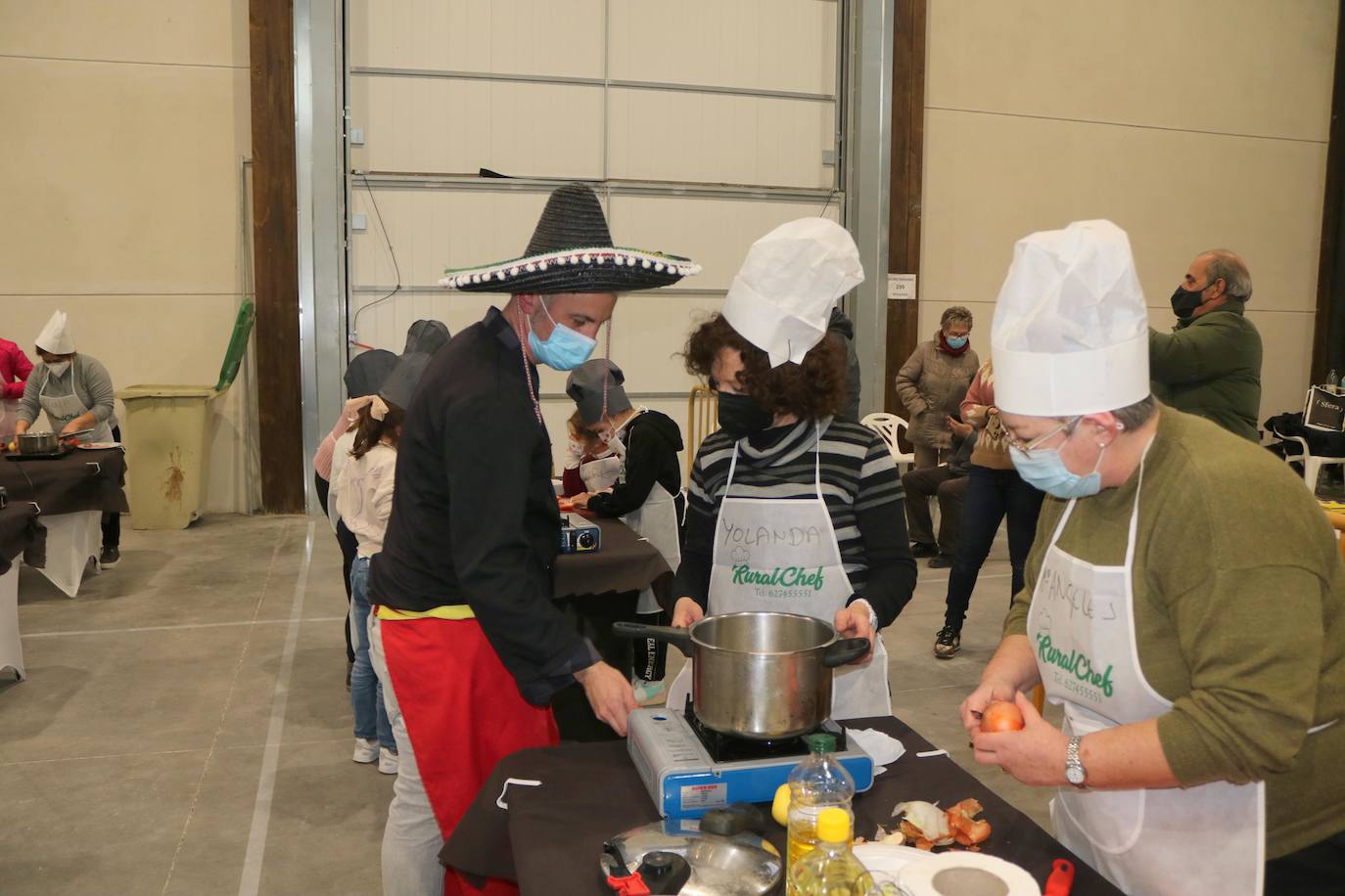 Fotos: Aspirantes a cocineros en Hornillos de Cerrato