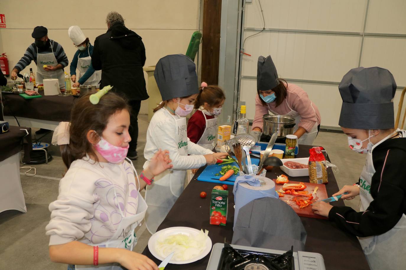 Fotos: Aspirantes a cocineros en Hornillos de Cerrato