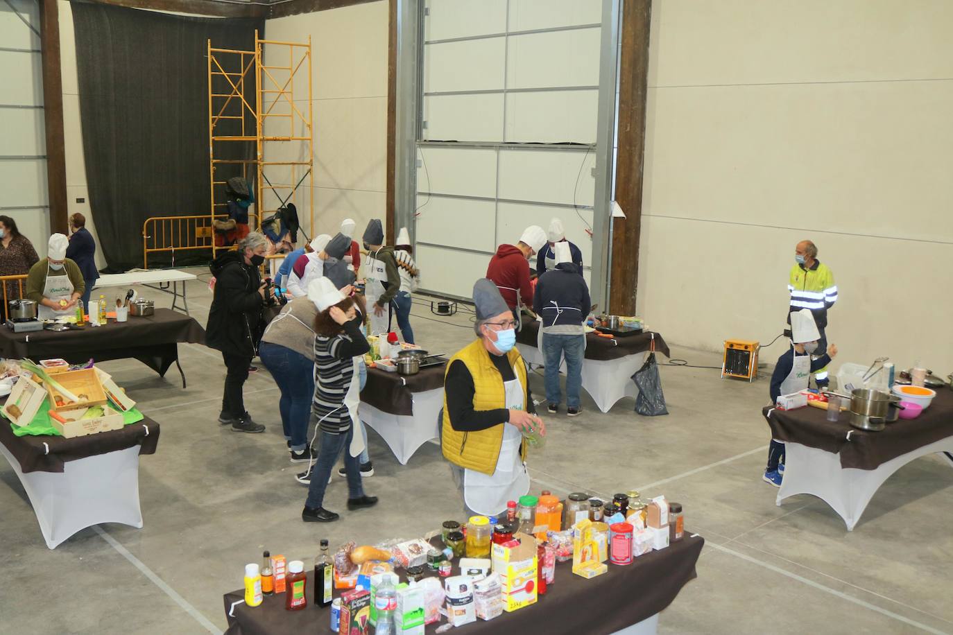 Fotos: Aspirantes a cocineros en Hornillos de Cerrato