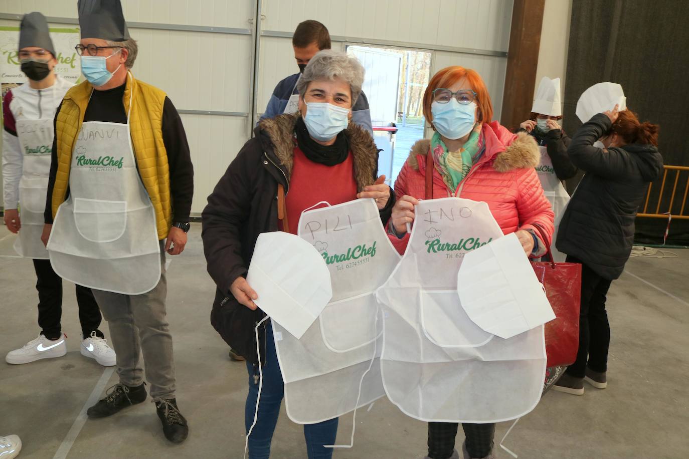 Fotos: Aspirantes a cocineros en Hornillos de Cerrato