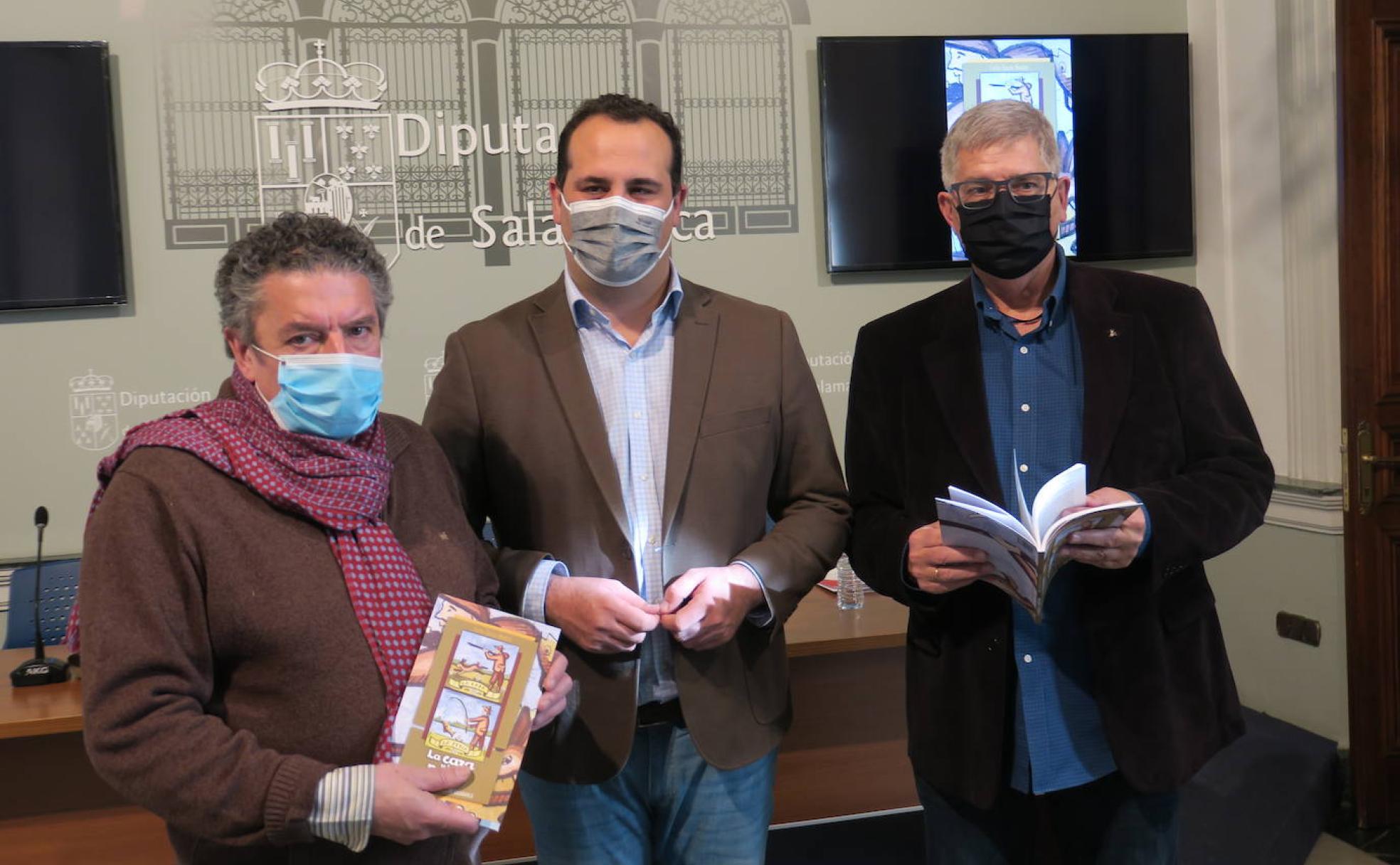 Carlos García Medina, David Mingo y Francisco Blanco. 