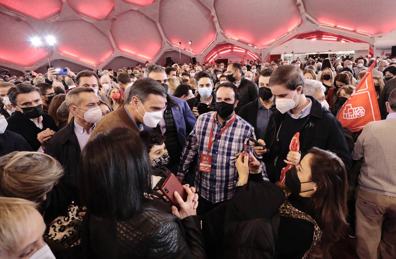 Fotos: Cierre de campaña del PSOE en Valladolid con Pedro Sánchez