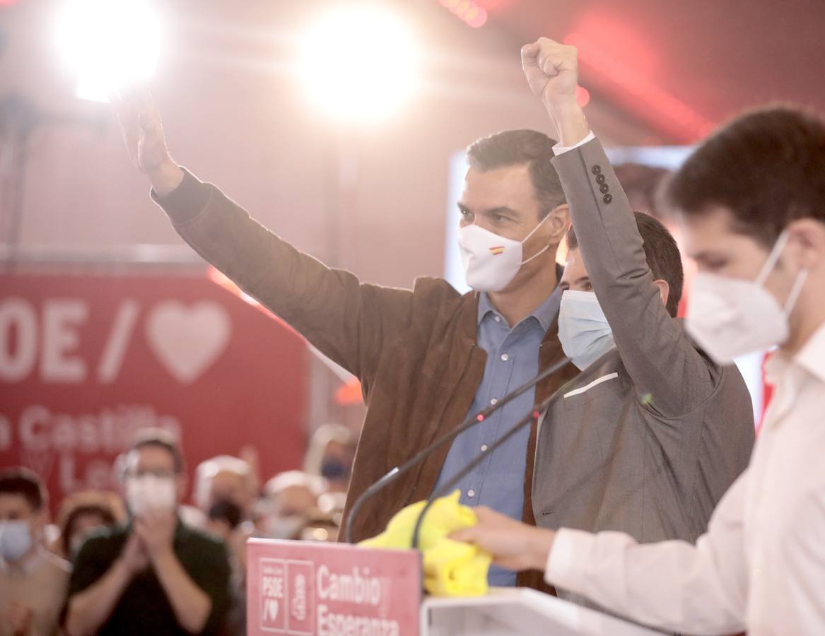 Fotos: Cierre de campaña del PSOE en Valladolid con Pedro Sánchez