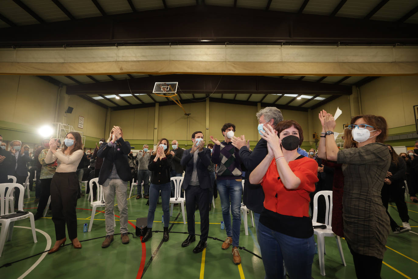 El acto de clausura de campaña de Unidas Podemos en Valladolid.