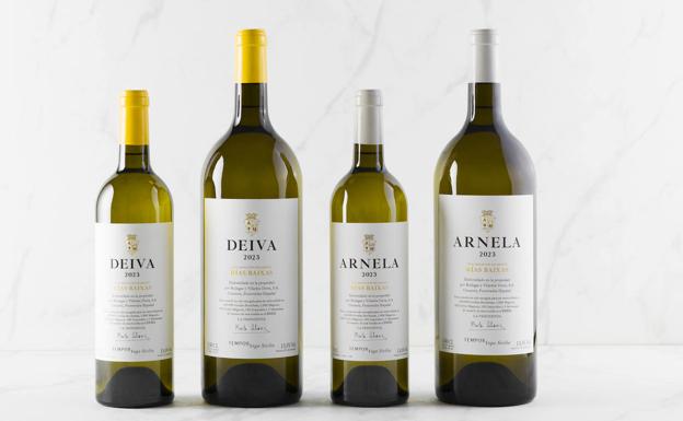 Nuevos vinos Deiva y Arnela que saldrán al mercado en 2025. 