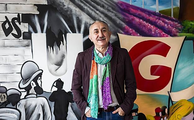 Pepe Álvarez, secretario general de UGT. 
