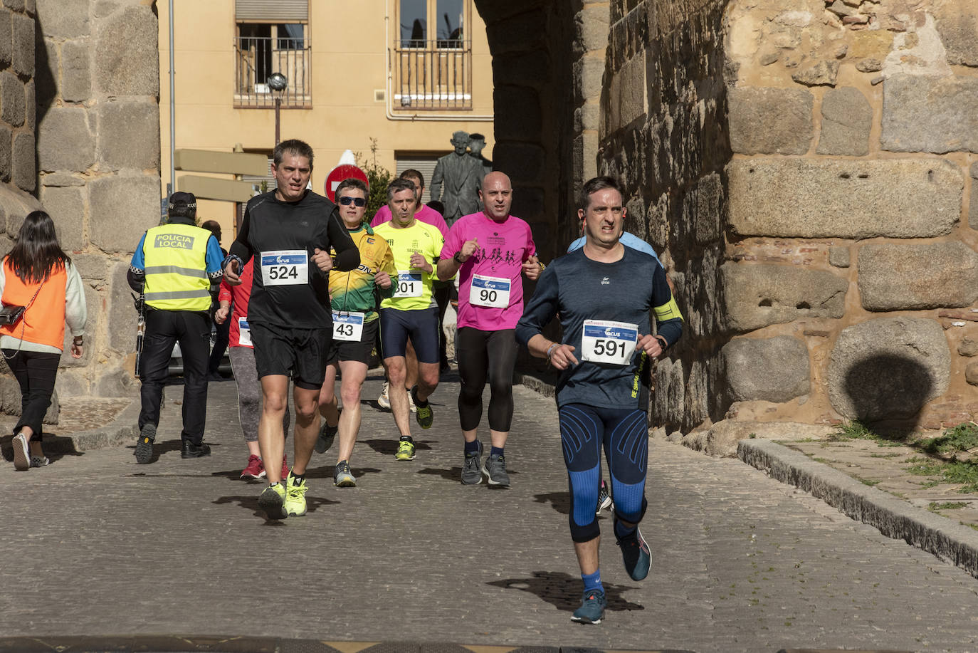 Décima edición de la Carrera Monumental Innoporc Ciudad de Segovia.