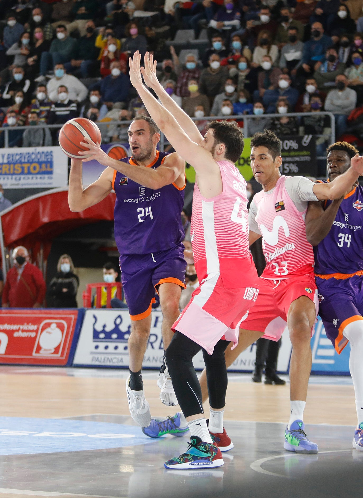 EasyCharger Palencia 66 - 62 Movistar Estudiantes