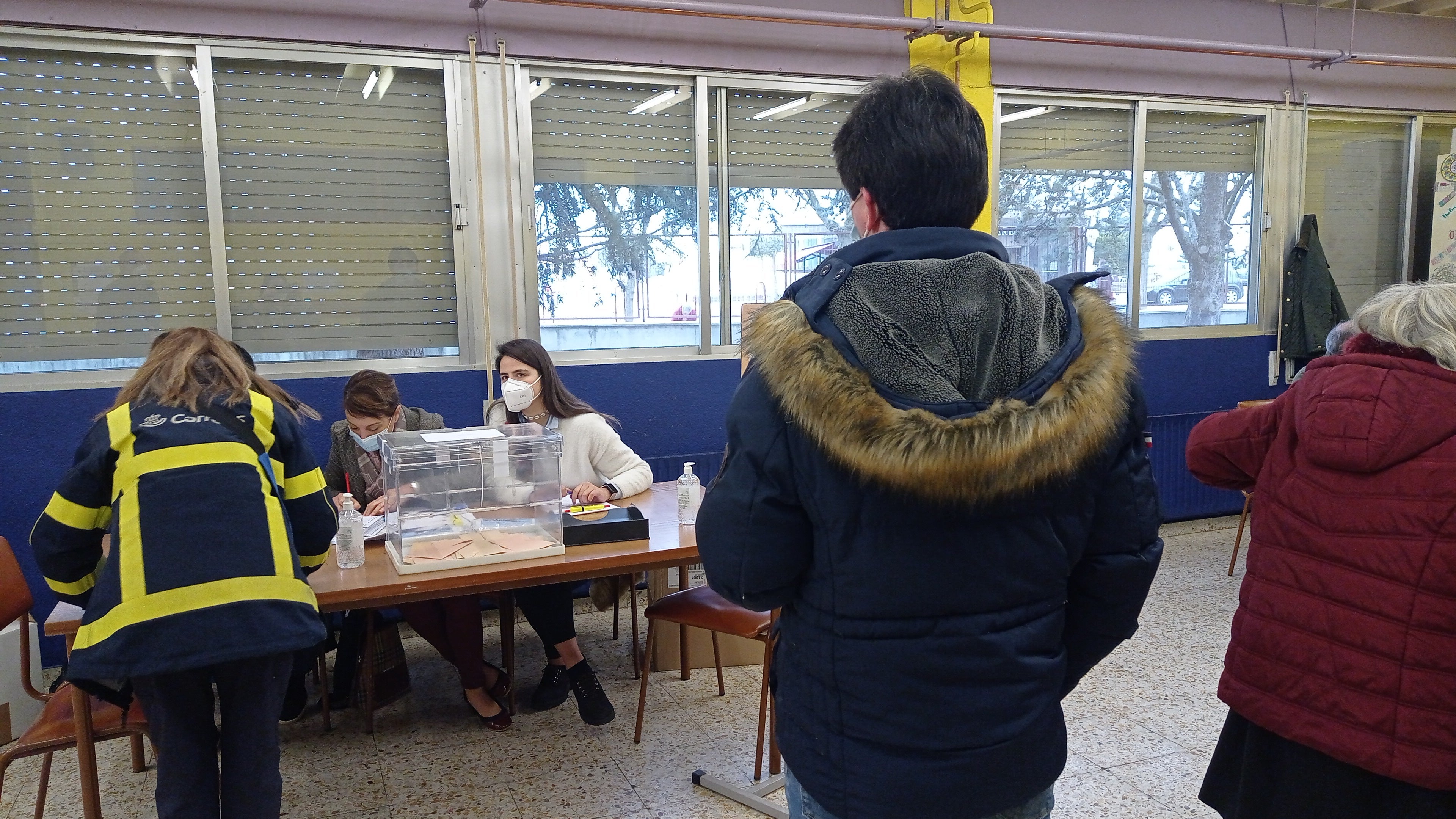 Normalidad en la jornada electoral de Palencia