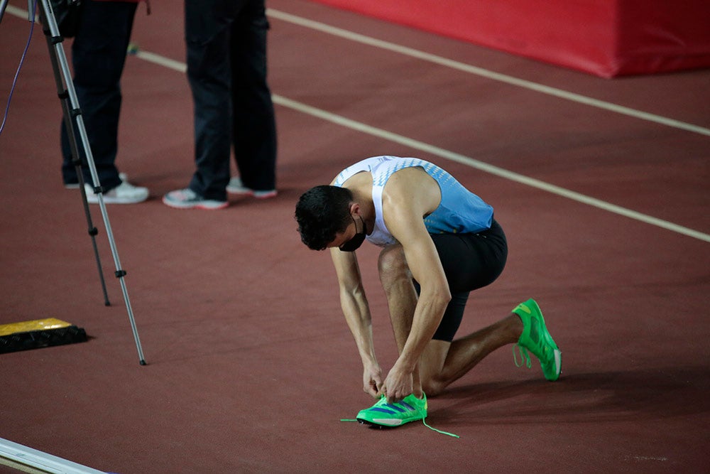 Hortelano y Erta logran la mínima mundialista en 400 en Salamanca, Óscar Husillos abandona y Álvaro de Arriba se queda cerca en 800