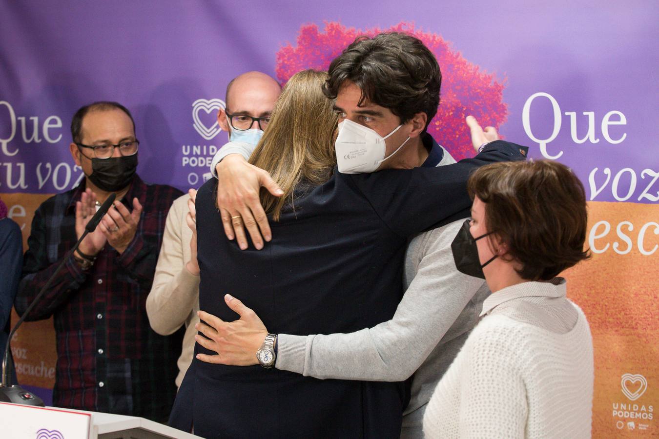 Fotos: Pablo Fernández, de Unidas Podemos, analiza los resultados de las elecciones de Castilla y León