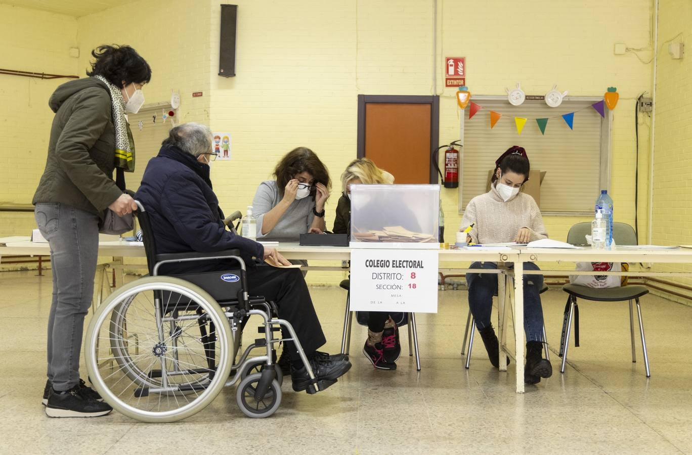 Fotos: Así ha sido la jornada electoral en Valladolid (1/2)