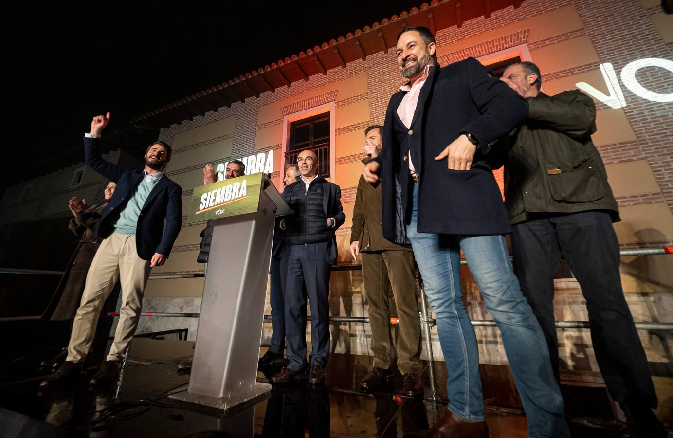 Fotos: Noche electoral de Vox en el hotel AC Santa Ana Valladolid