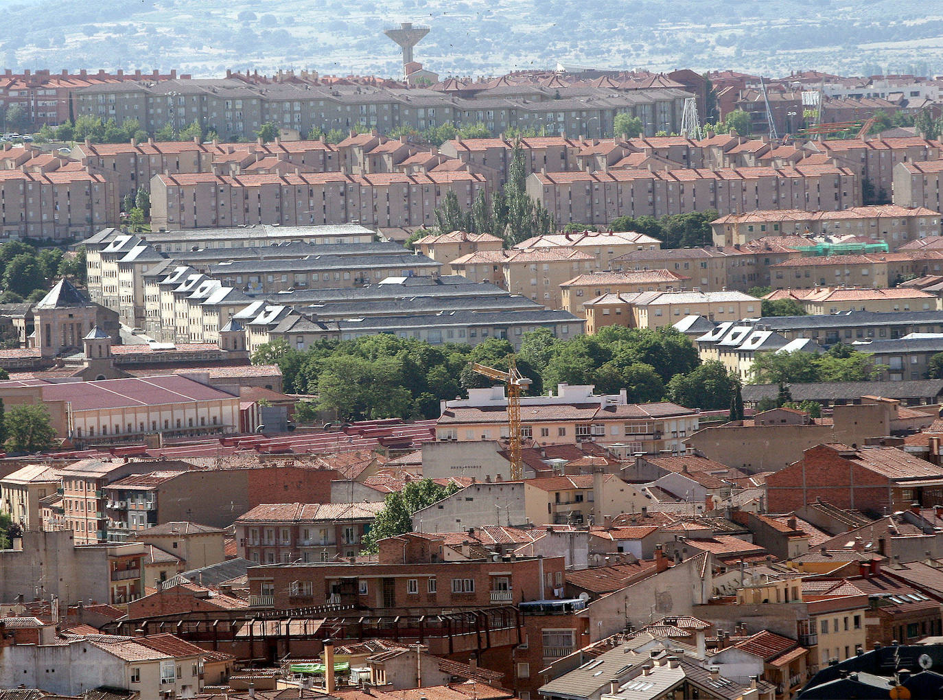 Panorámica de Segovia.