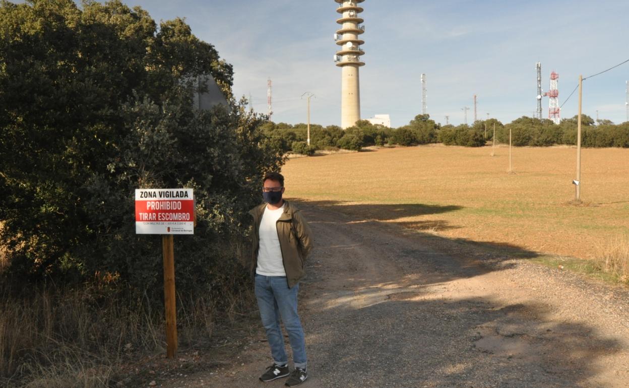 Una de las zonas que el Ayuntamiento de Carrascal pretende mantener limpias. 