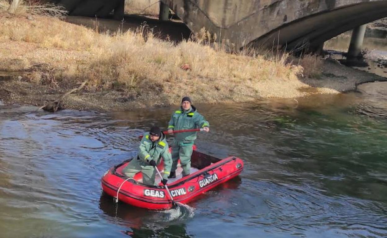 Palencia: Los buzos de la Guardia Civil retoman la búsqueda del desaparecido en Carrión