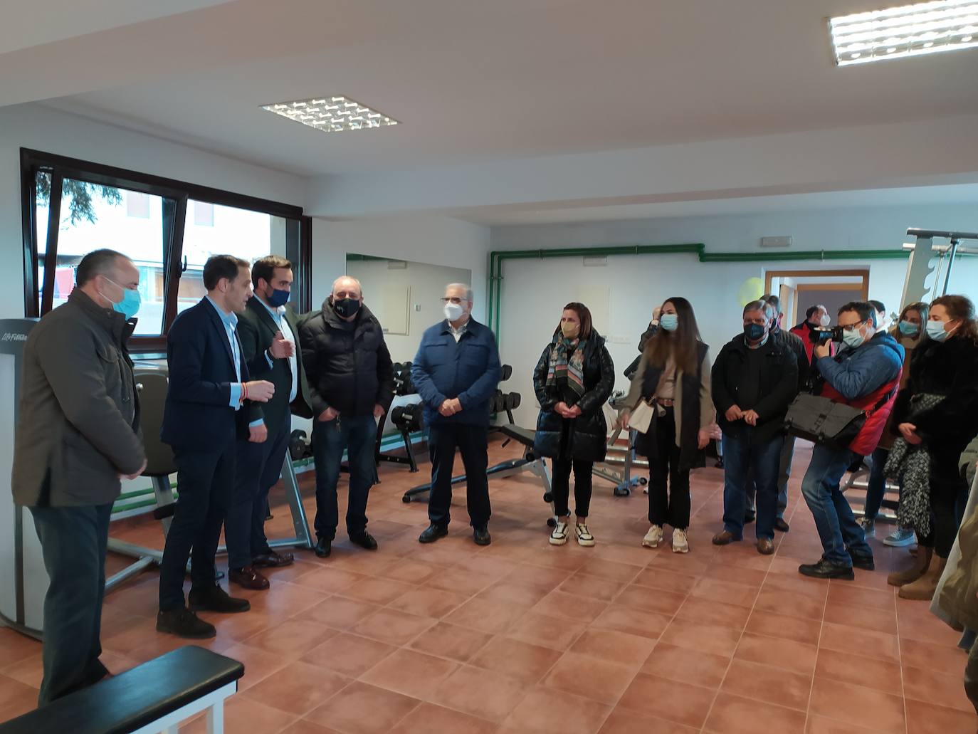Fotos: Inauguración del gimnasio municipal de Villalón de Campos (1/2)