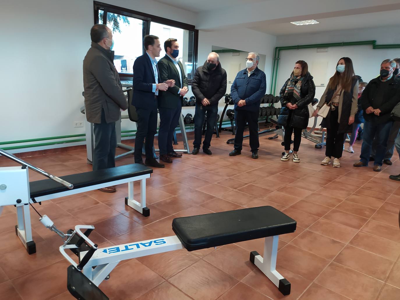 Fotos: Inauguración del gimnasio municipal de Villalón de Campos (1/2)