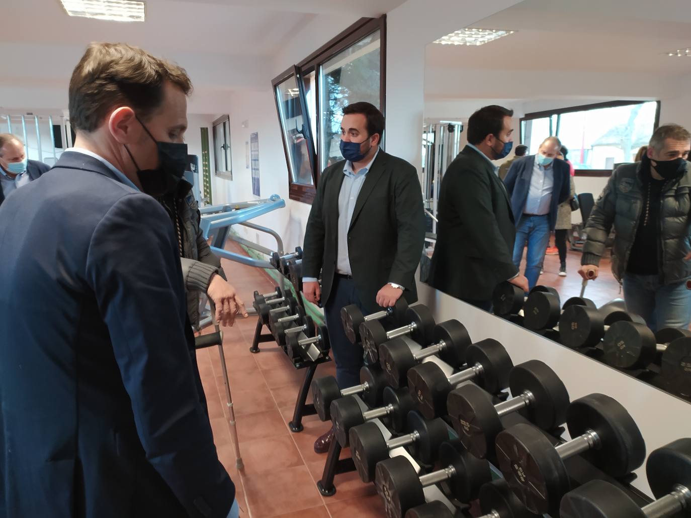 Fotos: Inauguración del gimnasio municipal de Villalón de Campos (1/2)