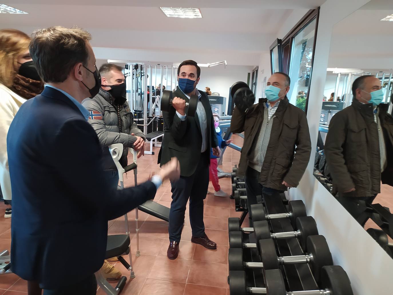 Fotos: Inauguración del gimnasio municipal de Villalón de Campos (2/2)