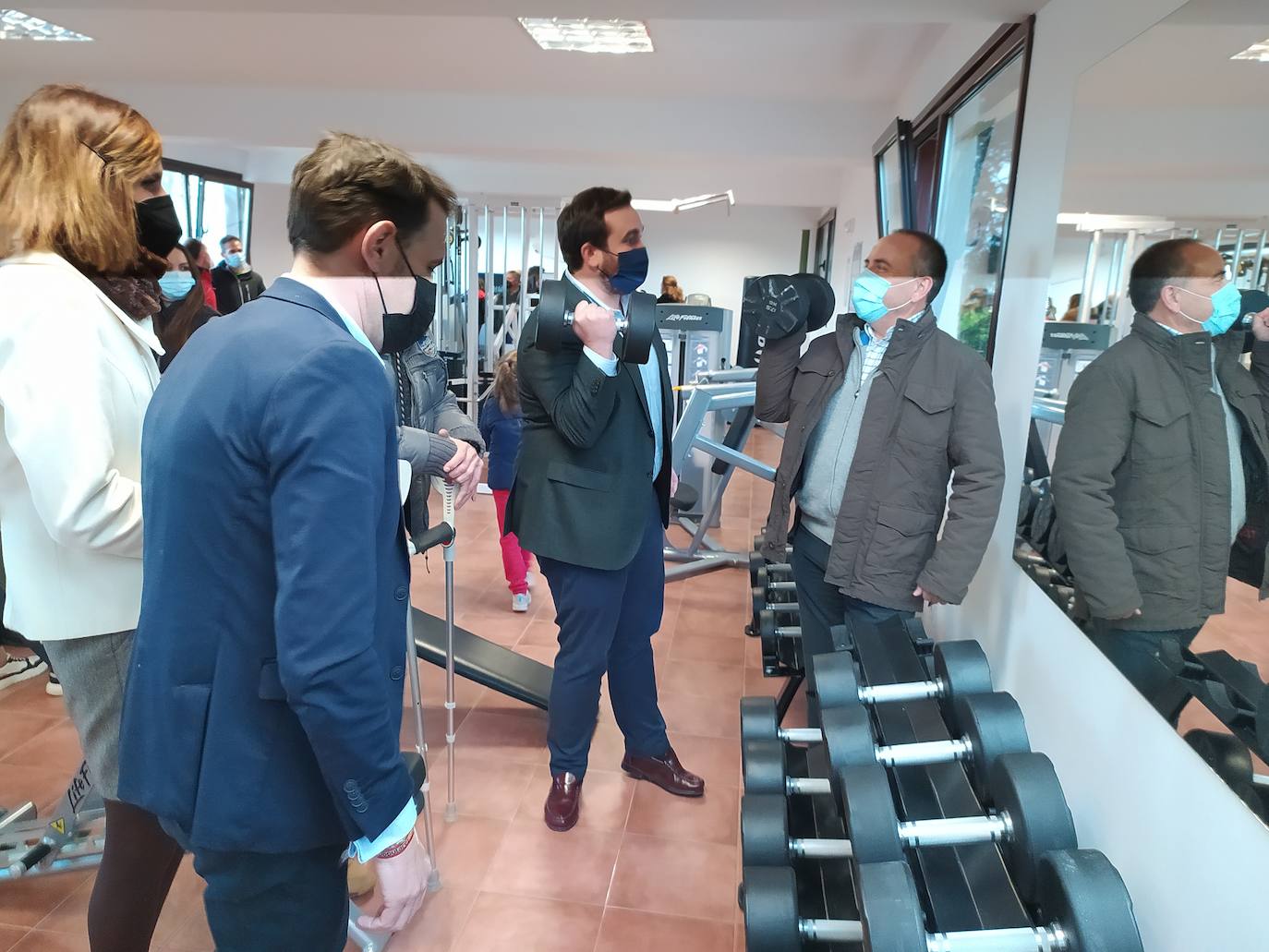 Fotos: Inauguración del gimnasio municipal de Villalón de Campos (2/2)