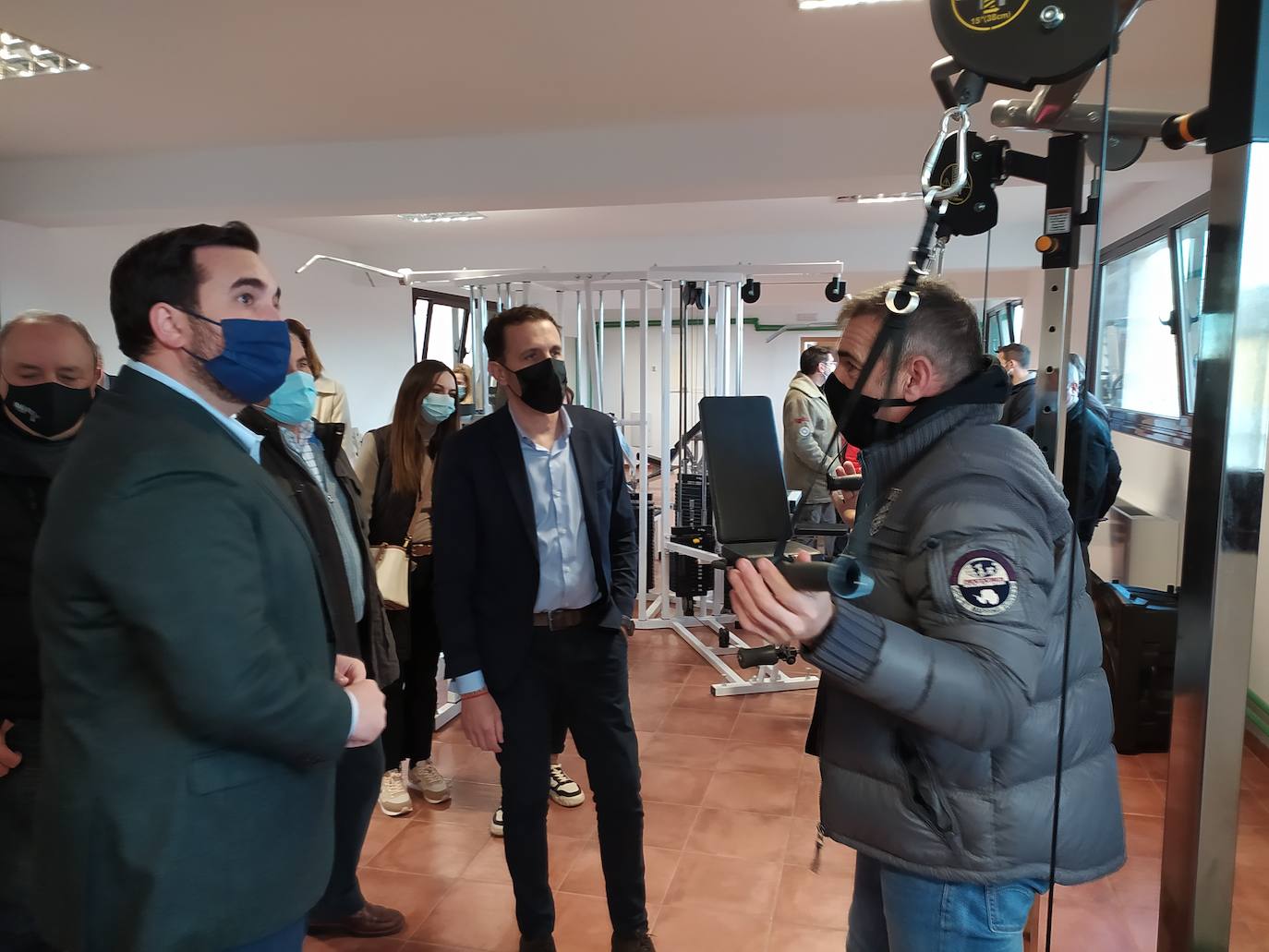 Fotos: Inauguración del gimnasio municipal de Villalón de Campos (2/2)