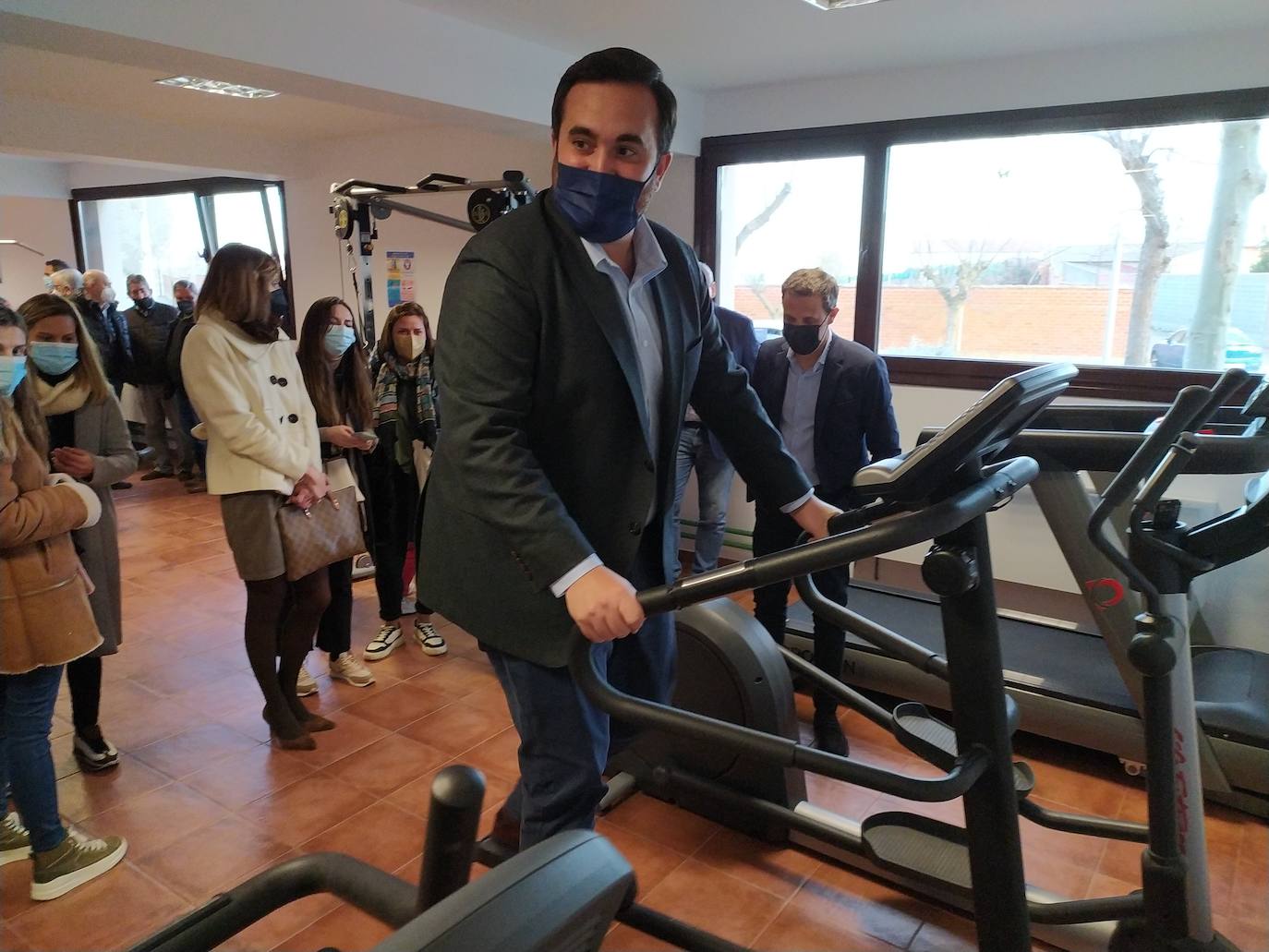 Fotos: Inauguración del gimnasio municipal de Villalón de Campos (2/2)