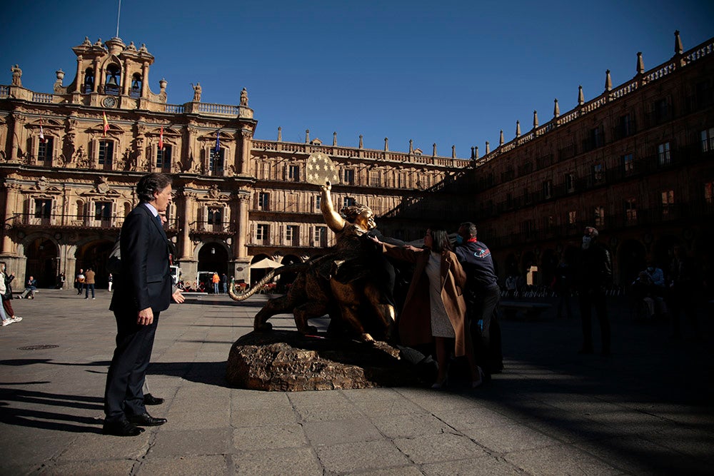 Esculturas de Xu Hongfei para conmemorar la capitalidad cultural europea de Salamanca