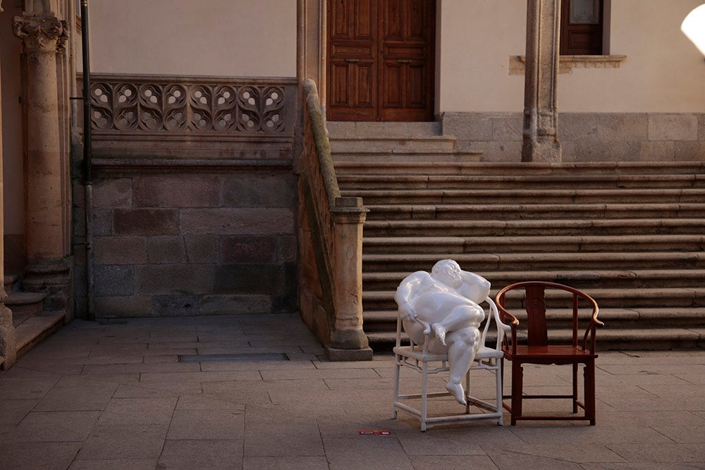 Esculturas de Xu Hongfei para conmemorar la capitalidad cultural europea de Salamanca