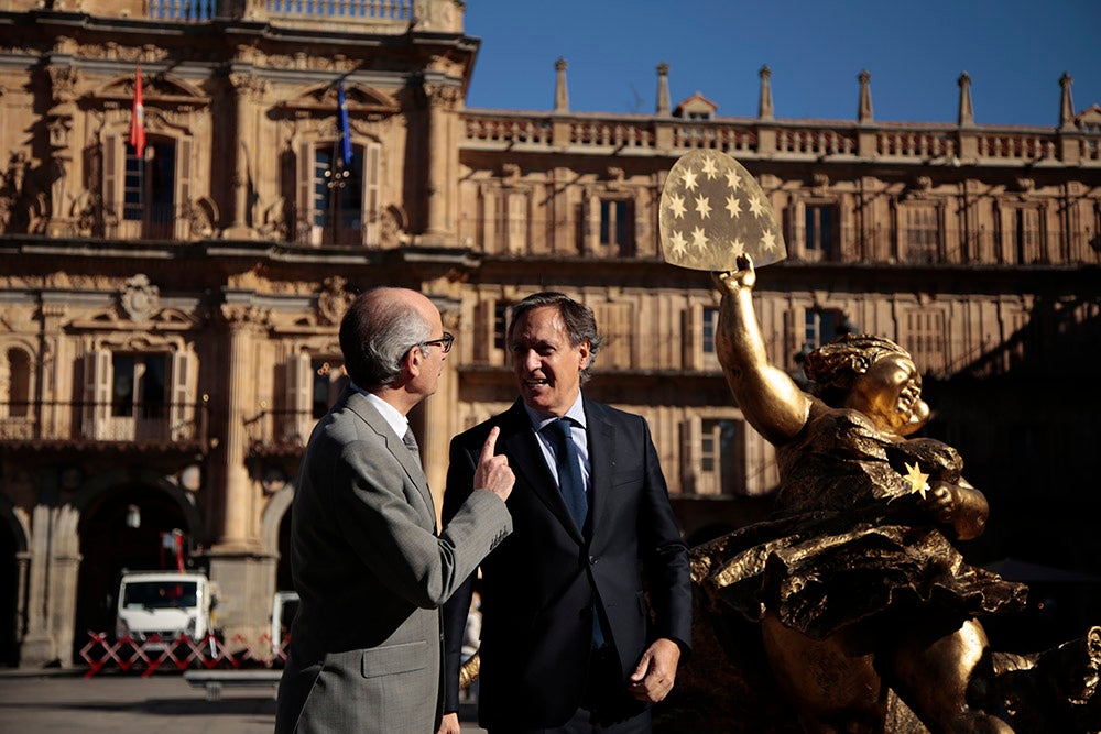 Esculturas de Xu Hongfei para conmemorar la capitalidad cultural europea de Salamanca