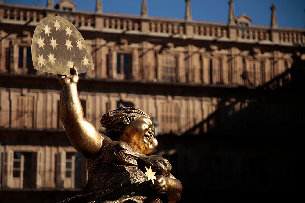 Esculturas de Xu Hongfei para conmemorar la capitalidad cultural europea de Salamanca