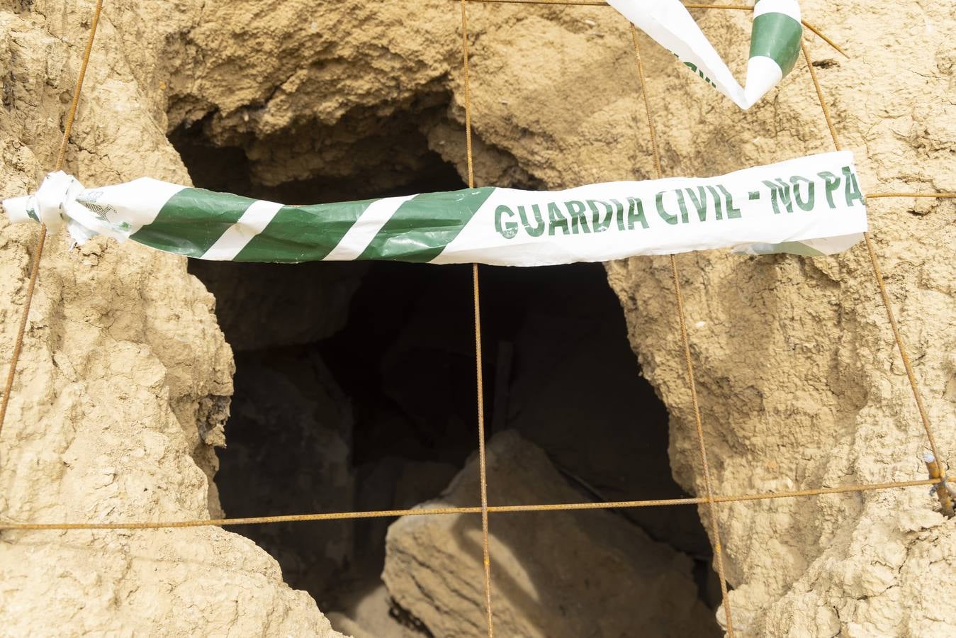 Fotos: Hallados restos humanos en el interior de una antigua casa cueva de Tariego de Cerrato