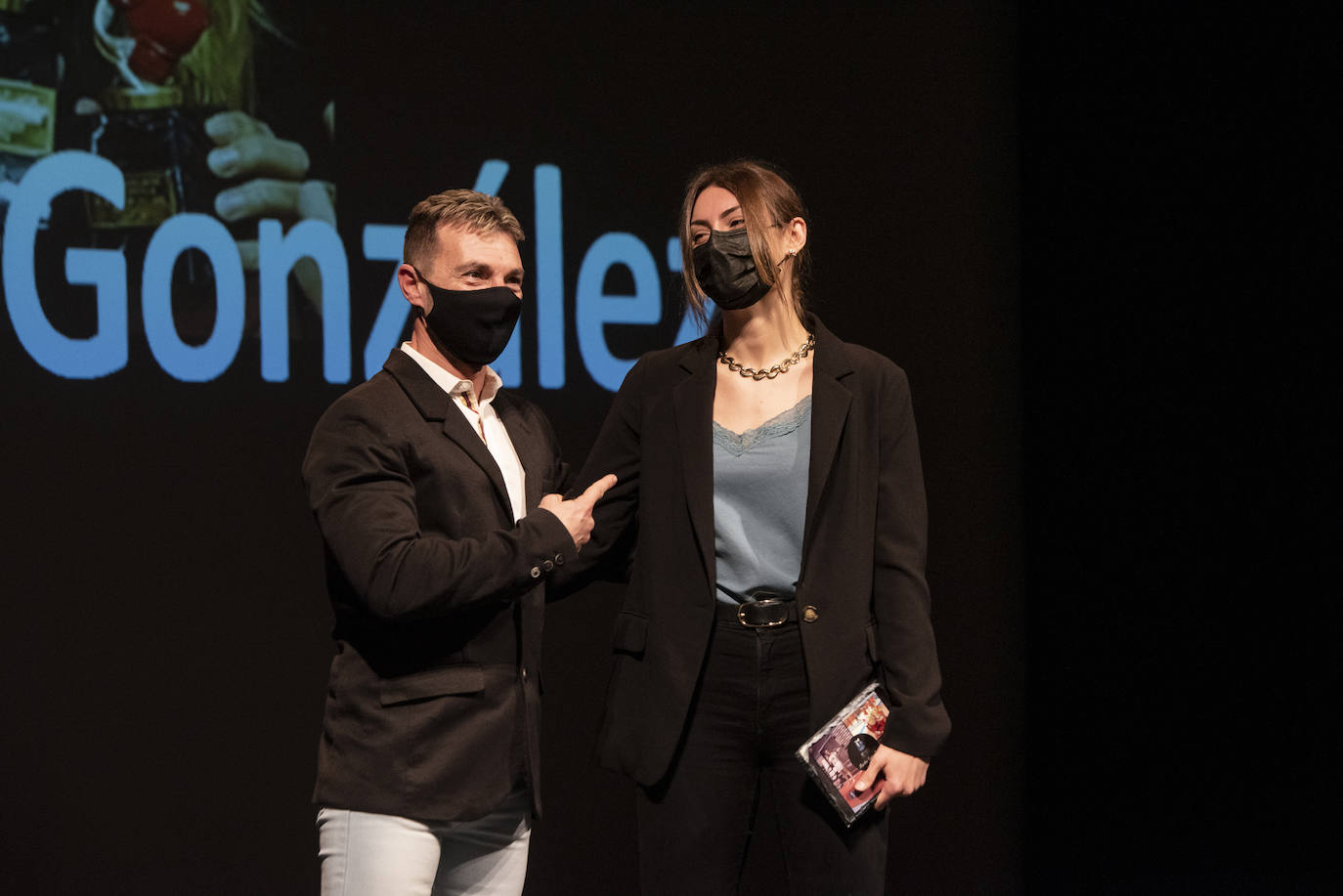 Gala del deporte segoviana celebrada en el teatro Juan Bravo.