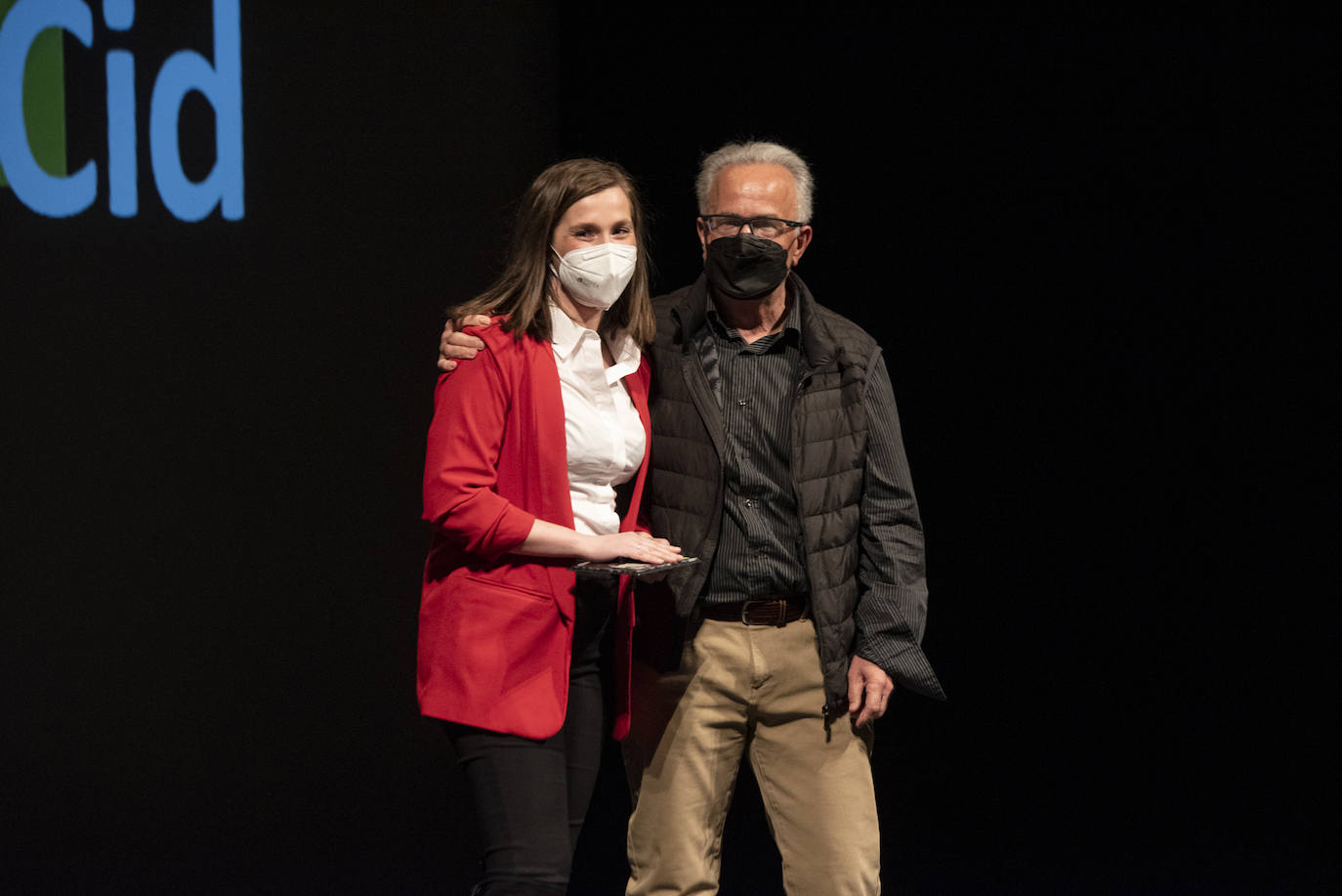 Gala del deporte segoviana celebrada en el teatro Juan Bravo.