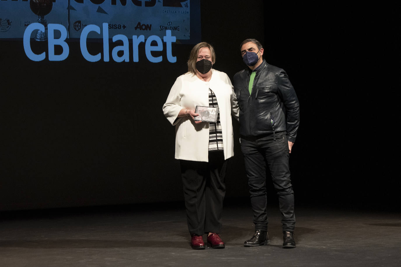 Gala del deporte segoviana celebrada en el teatro Juan Bravo.