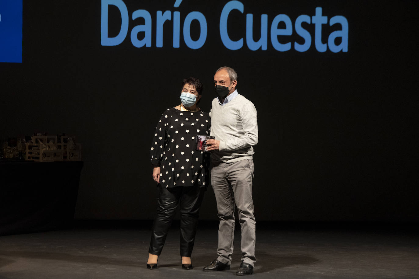Gala del deporte segoviana celebrada en el teatro Juan Bravo.